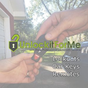 UnlockItForMe locksmiths provide car door unlocking, car key duplication and more.